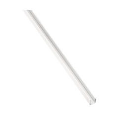Ceownik aluminiowy 1 m x 19 x 19 mm matowy biały STANDERS