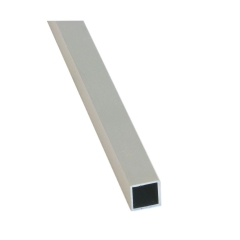 Rura kwadratowa aluminiowa 1 m x 16 x 16 mm surowa srebrna STANDERS