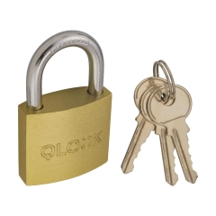 Kłódka z kluczem 40MM QLOCK