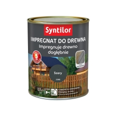 Impregnat do drewna 0.7 l Szary SYNTILOR
