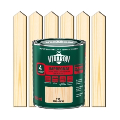 Impregnat do drewna GRUNTUJĄCY 0.7 l Bezbarwny VIDARON