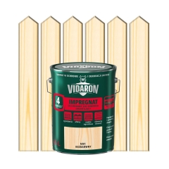 Impregnat do drewna GRUNTUJĄCY 4.5 l Bezbarwny VIDARON