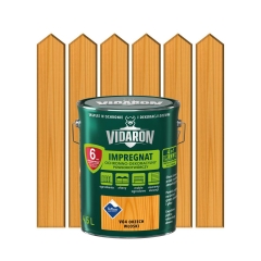 Impregnat do drewna POWŁOKOTWÓRCZY 4.5 l Orzech włoski VIDARON