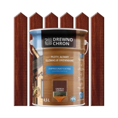 Impregnat do drewna EXTRA 4.5 l Orzech ciemny DREWNOCHRON