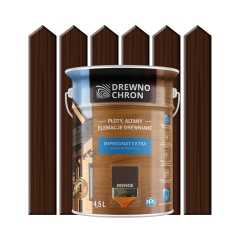 Impregnat do drewna EXTRA 4.5 l Wenge DREWNOCHRON