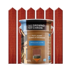 Impregnat do drewna EXTRA 4.5 l Mahoń DREWNOCHRON