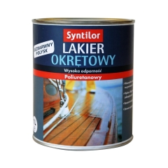 Lakier zewnętrzny do drewna OKRĘTOWY 0.5 l Bezbarwny Połysk SYNTILOR