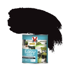 Farba zewnętrzna wielopowierzchniowa EASY COLOURS 0.75 l Czarny Satynowy V33