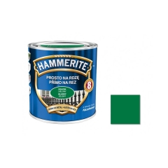 Farba antykorozyjna PROSTO NA RDZĘ 0.25 l Zielony Połysk HAMMERITE