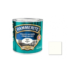 Farba antykorozyjna PROSTO NA RDZĘ 0.25 l Biały Półmat HAMMERITE