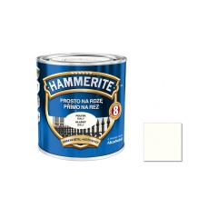 Farba antykorozyjna PROSTO NA RDZĘ 2.5 l Biały Połysk HAMMERITE