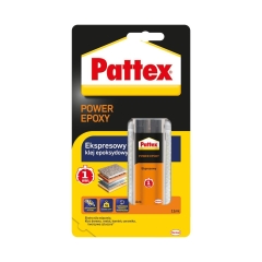 Klej ekspresowy epoksydowy POWER EPOXY 1 min 11 ml PATTEX