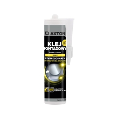 Klej montażowy MS POLIMER 290 ml Biały AXTON