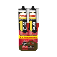 Klej montażowy ONE FOR ALL 2 x 440 g biały PATTEX