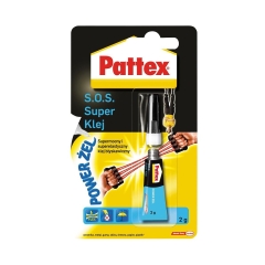 Klej błyskawiczny S.O.S. POWER ŻEL 2 g PATTEX