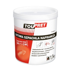 Szpachla naprawcza GOTOWA 1.5 kg TOUPRET