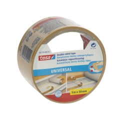Dwustronna taśma klejąca do wykładzin UNIVERSAL 50 mm x 5 m TESA