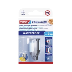 Plastry dwustronne montażowe WATERPROOF 6 szt. max 2 kg TESA