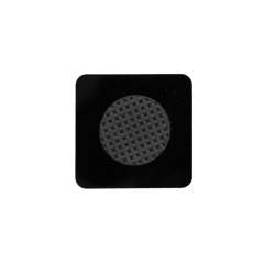 Odbojnik samoprzylepny do drzwi Smart 50 x 50 mm Czarny