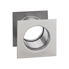 Tuleja wentylacyjna do drzwi 40 x 40 mm Nikiel METAL-BUD