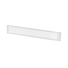 Kratka wentylacyjna do mebli 480 x 80 mm Biała GTV