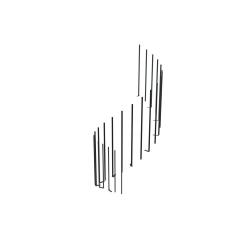 Zestaw tralek do balustrady CALGARY/MONTREAL CLASSIC Antracyt