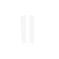 Zaślepka do listwy przypodłogowej Evera 201 Biała 2 szt. Vox