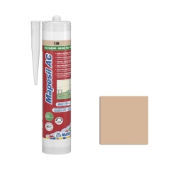 Silikon sanitarny 138 Jasny beż 310 ml MAPEI