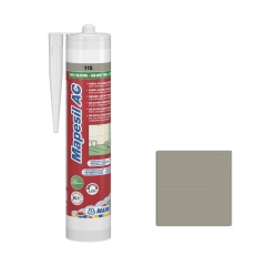 Silikon sanitarny 115 Szary 310 ml MAPEI