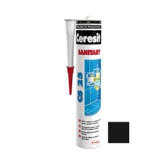 Silikon sanitarny CS-25 280 ml COAL 18 CERESIT