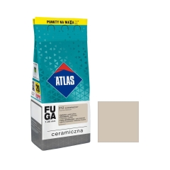 Fuga ceramiczna 212 szarobrązowy 2 kg ATLAS