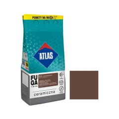 Fuga ceramiczna 024 ciemnobrązowy 5 kg ATLAS