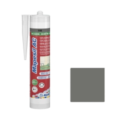 Silikon sanitarny MAPESIL AC 310 ML Szary 119 MAPEI