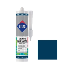 Silikon sanitarny 215 280 ml Atramentowy ATLAS
