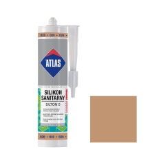 Silikon sanitarny 280 ml Beżowy ATLAS