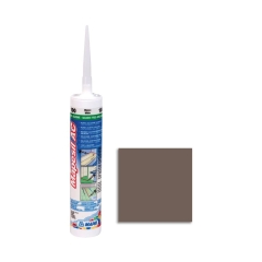 Silikon sanitarny MAPESIL AC 143 310 ml Czekoladowy MAPEI