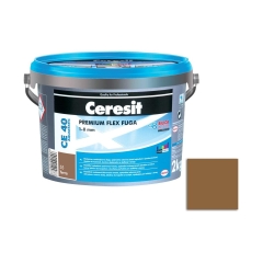 Fuga cementowa WODOODPORNA CE40 55 brązowy 2 kg CERESIT