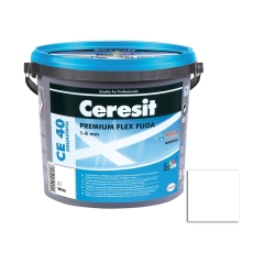 Fuga cementowa WODOODPORNA CE40 01 biały 5 kg CERESIT