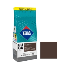 Fuga ceramiczna 124 ciemne wenge 2 kg ATLAS