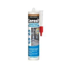 Silikon sanitarny CS-25 280 ml brązowy CERESIT