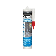 Silikon sanitarny CS-25 280 ml jasno szary CERESIT