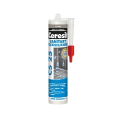 Silikon sanitarny CS-25 280 ml jasno szary CERESIT