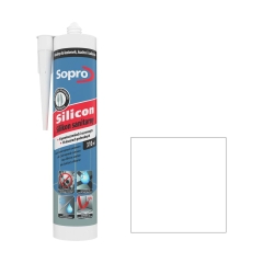 Silikon sanitarny 310 ml Bezbarwny SOPRO