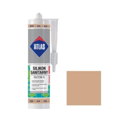Silikon sanitarny 206 280 ml Cappucino ATLAS