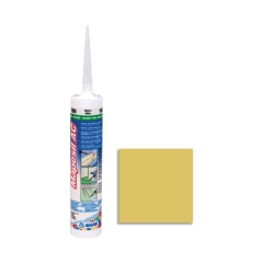 Silikon sanitarny MAPESIL AC 150 310 ml Żółty MAPEI