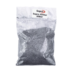 Brokat TOPAS DFE Srebrny SOPRO