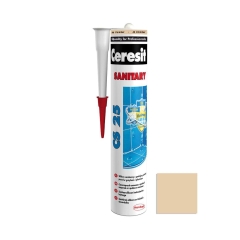 Silikon sanitarny CS-25 280 ml Karmelowy CERESIT