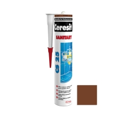 Silikon sanitarny CS-25 280 ml Brązowy CERESIT