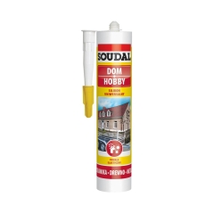 Silikon UNIWERSALNY 280 ml Biały SOUDAL
