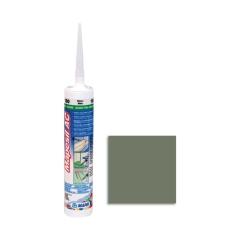 Silikon sanitarny MAPESIL AC 260 310 ml Oliwkowy MAPEI